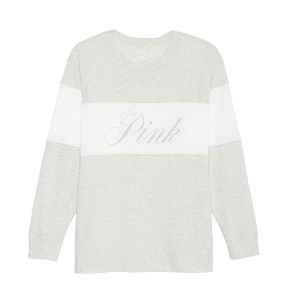 PINK Victoria's Secret Heather Gray Top